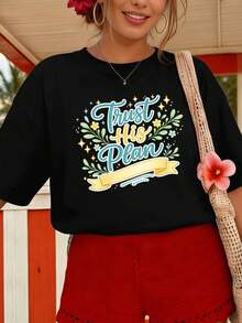Women T-Shirts - Black - View 1