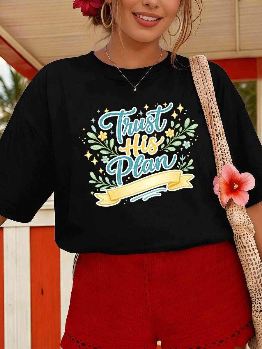 Women T-Shirts - Black - View 1