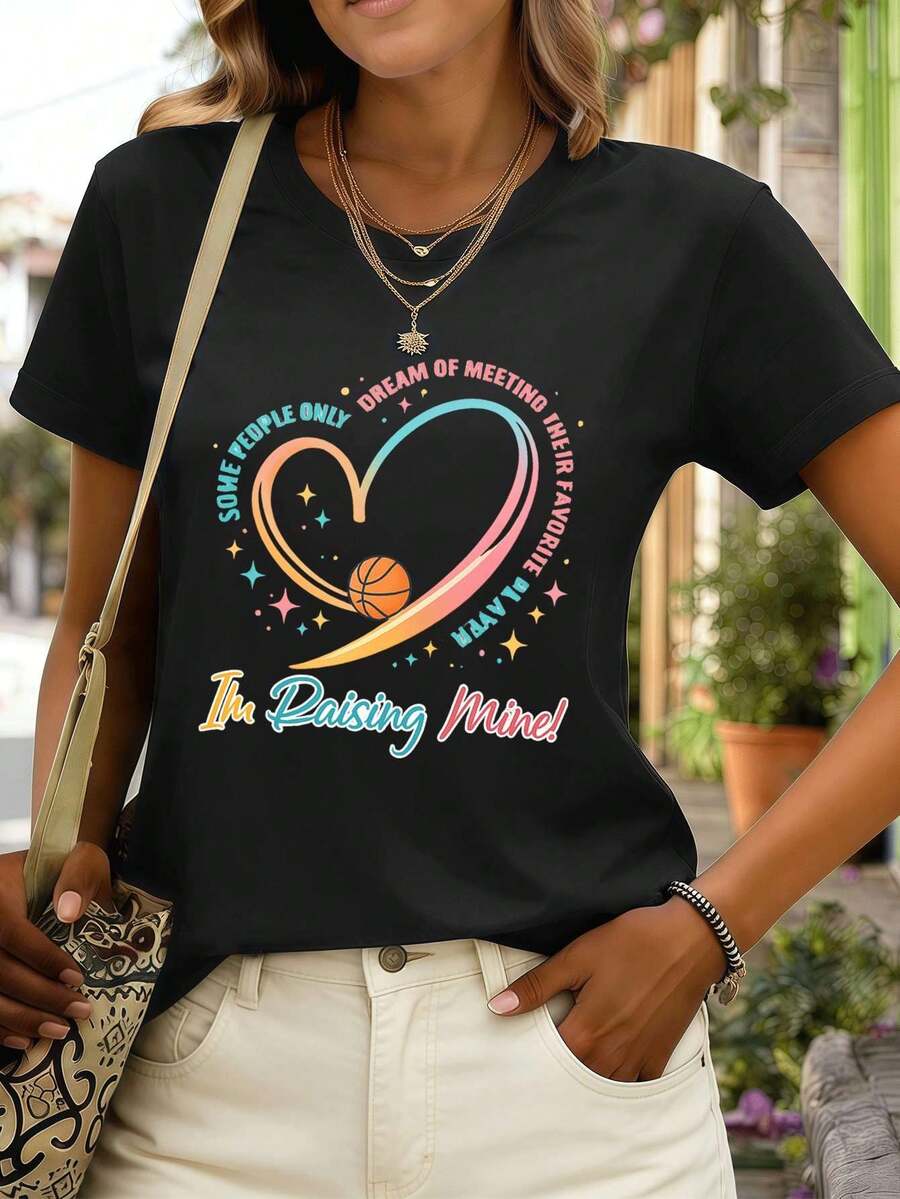 Women T-Shirts - Black - View 1
