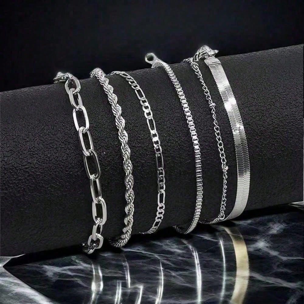 Set Essential Aura™ Pulseras Minimalistas Premium 6 Piezas | SAN MONTERO