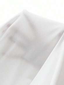 Manfinity  Camiseta De Hombro Caído Con Diseño Oversized Para Hombres - Blanco - Ver 7