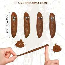 2/5/10/20/48pcs Poop Slingshot Finger, Party Favors, Funny Gag Christmas Gifts, Adult Novelty Slingshots, Assorted Styles And Colors - Gà con - Xem 2