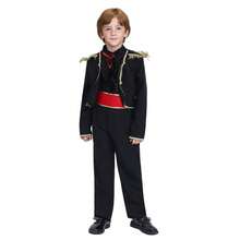 3pcs/Set Boys' Spanish Bullfighter & Flamenco Dancer Costume, Halloween/Carnival Theme Roleplay Outfit, Suitable For School Performance And Back To School Wear (Top+Pants+Belt) - Black - View 14