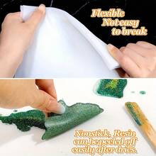 SMI Fine 1/3pcs Soft Silicone Pad (Black/White/Gray) - Resin Jewelry Casting Mold Mat - Suitable For Toy Clay And Epoxy Resin Jewelry Casting, With Anti-Stick Resin Mold Mat, Easy To Clean And Store - Silicone Pad - View 3