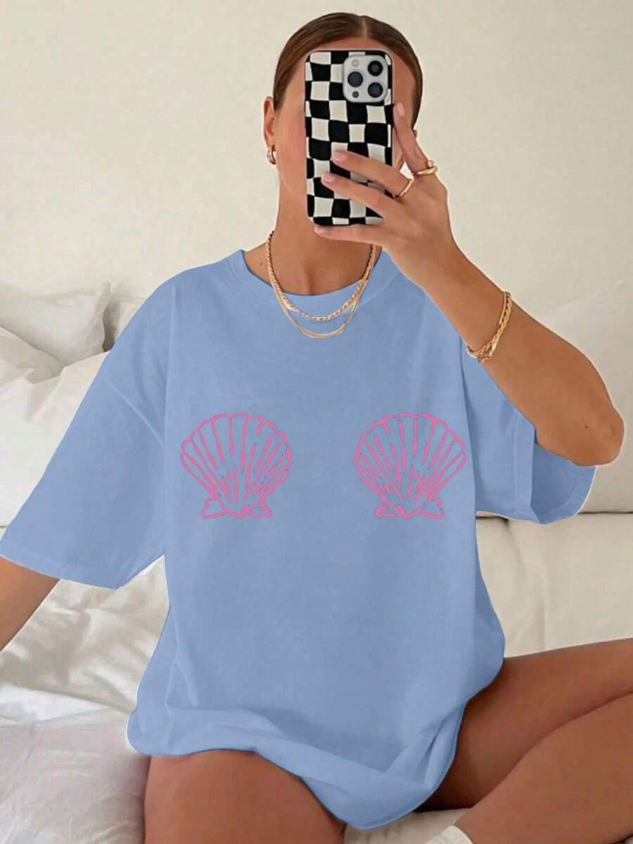1pcs Custom Mermaid Bachelorette Shirt Last Toast On The Coast Bachelorette Coastal Bachelorette Bikinis And Martinis Last Splash,Plus-Size Fashion T-Shirt - 淡藍色2 - 查看 1