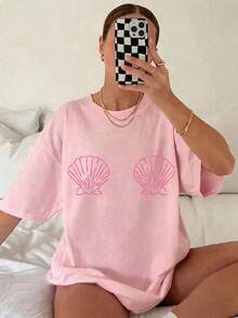 1pcs Custom Mermaid Bachelorette Shirt  Last Toast On The Coast Bachelorette Coastal Bachelorette Bikinis And Martinis Last Splash,Plus-Size Fashion T-Shirt - 粉紅色2 - 查看 10