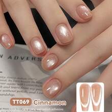 TARTU Semi-Permanenter Nagellack, HEMA-frei, TPO-frei, 8 ml Gel-Nagellack mit Katzenaugen-Effekt, Jelly und Glitzer, professionelle DIY-Maniküre, Geschenk für Frauen - Verschiedenfarbig - Übersicht 19