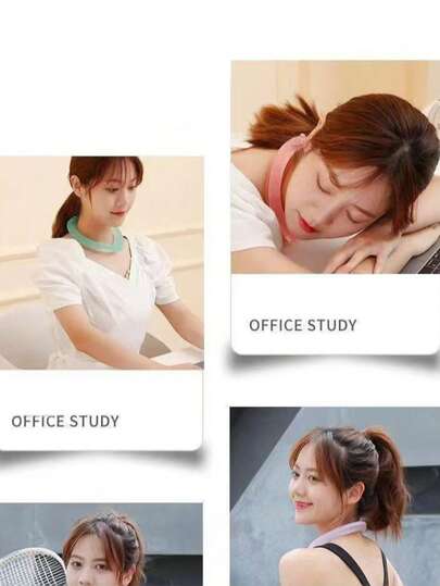 Neck Hanging Cooling Ice Ring, Suitable For Summer Cooling. The Core Principle Is That It Is Filled With Cooling Material Inside. After Pre-Freezing In The Refrigerator, Wear It Around The Neck To Slowly Absorb Body Heat And Maintain A Cool State For A Long Time, Helping To Prevent Heat And Cool Down During Outdoor Activities, Work Or Exercise. Reusable.