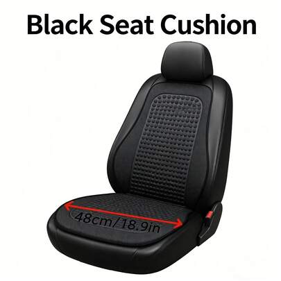 Cooling Car Seat Cover, Cooling Car Seat Cushion, Breathable Front Seat Cooling Air Seat Cushion, Black
