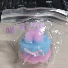 1个可爱草莓蛋糕造型的软萌慢回弹玩具，回弹力极佳，适合缓解压力。小巧尺寸，可摆放在桌面，经久耐用。配件款式随机，是甜蜜可爱的节日礼物之选。 - 彩色 - 查看 9