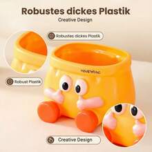 Creative Storage Display Items, Plastic Desktop Organizer Box, Suitable For Office And Travel - Multifunctional Pen Holder, Brush Holder, Home Desktop And Drawer Small Items Organizer - Multicolor - View 7