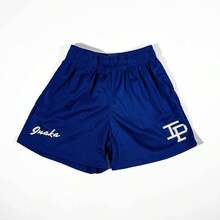 Mens Motorcycle Shorts Sports Fitness Casual Quick Dry Gym Breathable Mesh Beach Swim Basketball Short Pants Man Athletic Surf - màu xanh lá - Xem 12