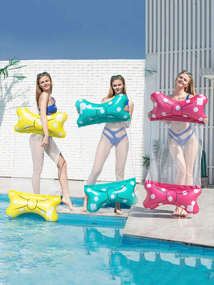 Inflatable Hammock With Net, Foldable Backrest, Floating Lounge Chair, Water Recreation Floating Bed Sofa, Direct - Multiple Styles - View 1