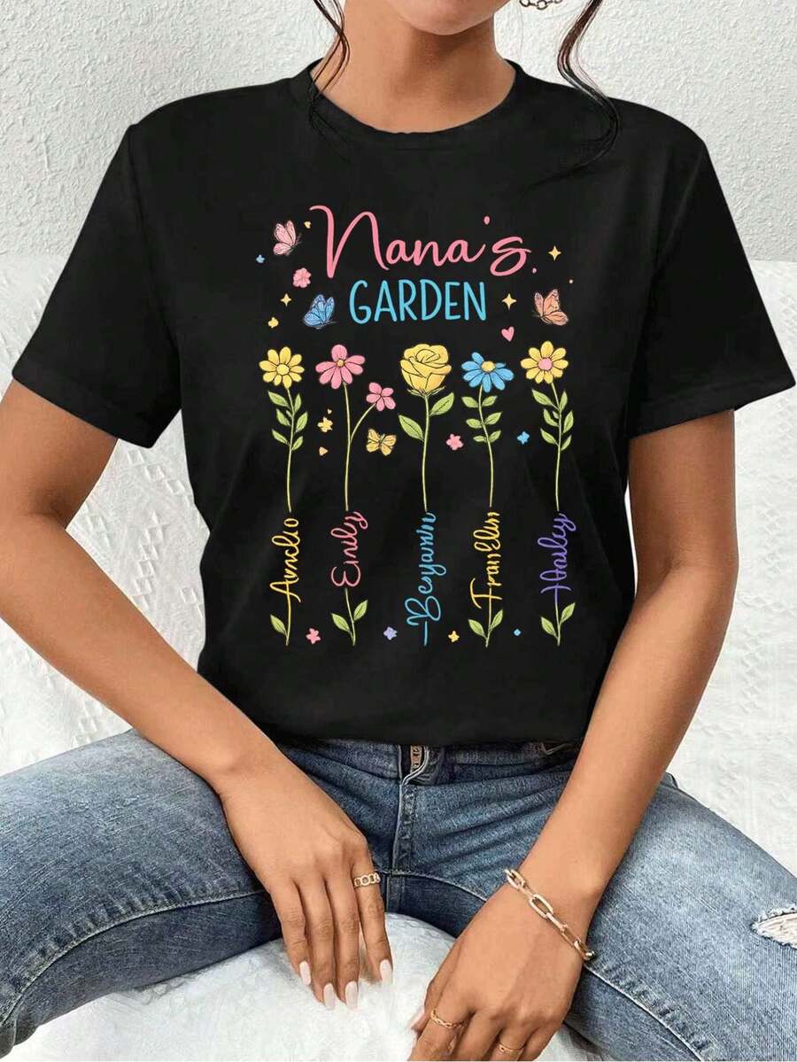 Women T-Shirts - Black - View 1