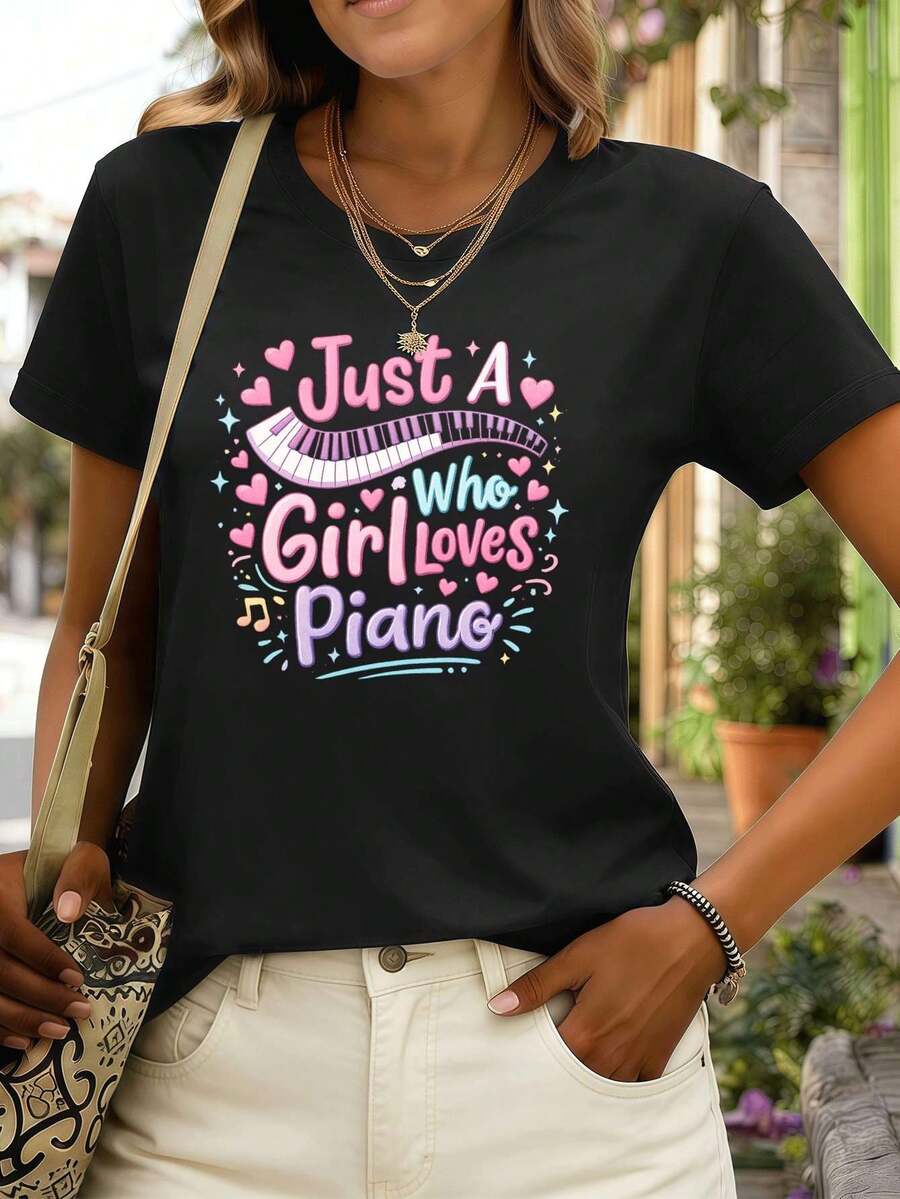 Women T-Shirts - Black - View 1