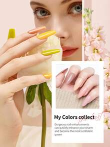 48色丙烯酸粉（10克/0.35盎司罐装）——专业聚合物3D丙烯酸美甲套装，粉色和裸色系，适用于法式美甲、美甲延长和四季美甲；无需UV灯 - 彩色 - 查看 3