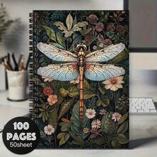 Bloco de notas estilo boêmio com estampa requintada, ideal para planejamento pessoal e anotações da vida. Perfeito para presentear amigos, familiares, pessoas queridas ou para você mesmo. - A - Ver 1
