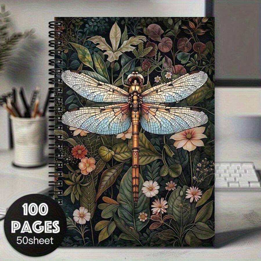 Bloco de notas estilo boêmio com estampa requintada, ideal para planejamento pessoal e anotações da vida. Perfeito para presentear amigos, familiares, pessoas queridas ou para você mesmo. - A - Ver 1