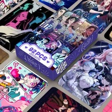 92pcs LOMO Cards, Asymmetric Stage Double-Sided High Definition Color Printed Photo Cards, Anime Peripheral Collection Cards, Stickers, Greeting Cards - Holiday Gift - Birthday Gift - Multicolor - View 1