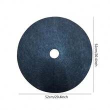 1pc Round Tree Protection Mat, Cover Fabric, Barrier, Indoor/Outdoor Garden Plant Cover, Brand New - Black - View 13
