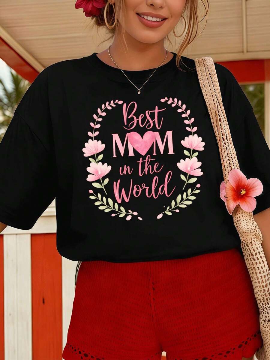 Women T-Shirts - Black - View 1
