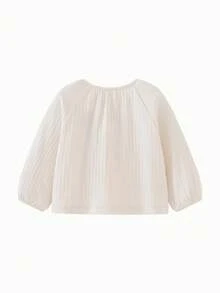 mini bala Little Tree Shade Girls Cotton Summer Air-Conditioning Jacket, Soft & Breathable 2026 - Ivory - View 5