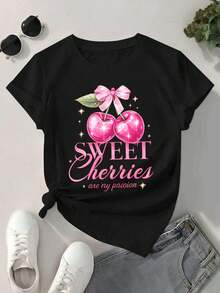 Women T-Shirts - Black - View 2