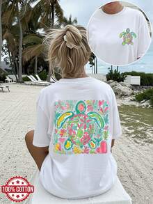 Women T-Shirts - Black - View 7