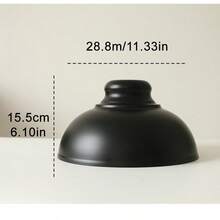 1个工业风麻绳金属灯罩，复古金属笼灯罩，麻绳灯罩保护框，适用于厨房岛台、酒吧、咖啡厅、餐厅，可悬挂或壁挂式DIY灯罩 - 多色 - 查看 6