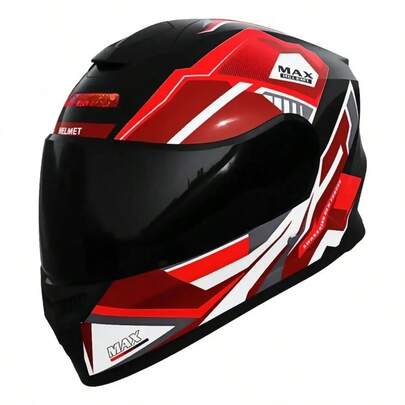 Casco De  Certificado DOT, con Visera Abatible y Plegable