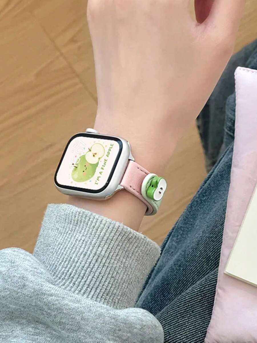 1条纤薄表带，兼容 42mm、38mm、40mm、41mm、44mm、45mm、46mm、49mm，时尚智能手表替换表带，适用于Series Ultra2、Ultra SE2、SE 11、10、9、8、7、6、5、4、3、2、1，女士款，可作为学生返校礼物