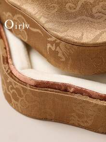 Oirlv Chinese-Style Button-Fastening Jewelry Box For Women-A Minimalist Home Jewelry Organizer Perfect For Storing Everyday Earrings, Rings, Necklaces, And Bracelets-The Best Mother's Day Gift - Chinese Knot Bracelet Box - View 6