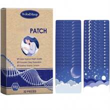 32pcs/1 Month Supply Plant Essential Oil Sleep Patches, Relieve Fatigue & Prevent Snoring - One Box - View 2