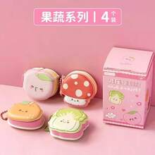 1pc Cute Sticky Notes, 3D Stress Relief Notebook, Adorable Appearance Convenient Diary, Stress Relief Sticky Notes Mini Bean Notebook Squeeze Toy Memo Pad, Cute Super Kawaii Small Notebook Pocket Memo - Multicolor - View 9
