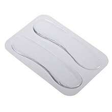 2 miếng lót gót giày bằng silicon mềm mại, thoải mái, chống ma sát. - Trong sáng - Xem 8