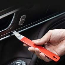 1 Palanca de desmontaje del panel de la puerta del coche, Herramienta de desmontaje de la consola central, Palanca de acero para modificación interior, Herramienta de reparación de automóviles, Herramienta esencial para el interior del automóvil, Con mango antideslizante. - A - Ver 5