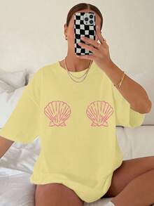 1pcs Custom Mermaid Bachelorette Shirt  Last Toast On The Coast Bachelorette Coastal Bachelorette Bikinis And Martinis Last Splash,Plus-Size Fashion T-Shirt - 黃色2 - 查看 12