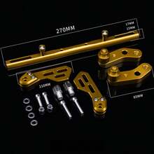 Motorcycle/Electric Bike Multifunctional Expansion Bracket, Universal Aluminum Alloy Expansion Bar, Motorcycle Modification Accessory, Modification Navigation Phone Holder, Multifunctional Handlebar Balance Bar, Suitable For Motorcycle And Electric Bike Modification, Add Phone Holder, Action Camera, External Lights, Hooks, Etc. - A - View 20