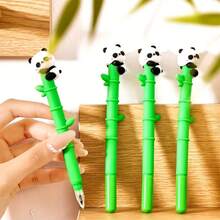 4 bút bi hình gấu trúc và tre - Bút bi mềm đầu gel, dụng cụ học tập cho học sinh, bút đánh dấu bài thi cực kỳ hấp dẫn, bút ký tên sáng tạo - Thiết kế gấu trúc và tre dễ thương và thú vị, tay cầm silicon mềm mại cho trải nghiệm viết êm ái như trên mây. - Nhiều màu - Xem 2