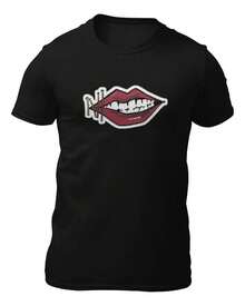 Maneskin T-Shirt With Lips Logo Tecate Emblem - 黑色 - 查看 5