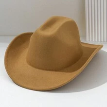 1. 西部风格软帽，波西米亚风皮革纽扣牛仔帽，这是一款时尚配饰，适合各种场合，例如返校季、日常休闲旅行、西部牛仔派对、节日庆典、万圣节派对等，也适合夏季和海滩。 - 牛仔禮帽 - 查看 13