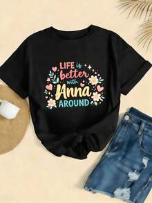 Women T-Shirts - Black - View 2
