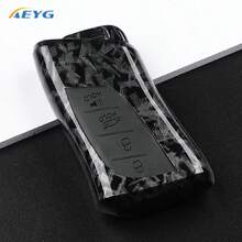 For Lexus IS ES NX RX GS LX RC GX LS 200 250 300 300H 350 450H ABS Carbon Fiber Car Key Case Cover Shell 2 3 4 Button Keychain Accessories - Lexus B - View 12