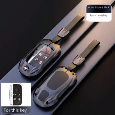 Vỏ bọc chìa khóa xe Land Rover Range Rover Evoque Defender 110 Discovery 4/5 Sport 2025 Range Rover Velar Range Rover Sport có khóa cài