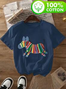 Women T-Shirts - Black - View 8