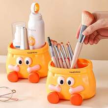 Creative Storage Display Items, Plastic Desktop Organizer Box, Suitable For Office And Travel - Multifunctional Pen Holder, Brush Holder, Home Desktop And Drawer Small Items Organizer - Multicolor - View 4