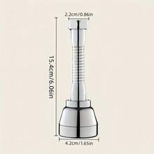 1pc Kitchen Faucet Extender, 360° Swivel Spout With Multiple Spray Modes, Suitable For Sink, High-Quality Surface, Fashionable Appearance, Multi-Function Spray, Water-Saving Model - View 3