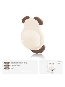Cute Silicone Door Handle Bumper, Mute Anti-Collision Pad For Home Wall Protection - Penguin - View 1