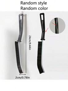 1件/2件/3件装细缝清洁刷，深度清洁狭小空间刷，适用于浴室缝隙、水槽缝隙、窗槽、瓷砖和水龙头清洁，多功能缝隙刷，浴室装饰，秋季装饰 - 多色 - 查看 3