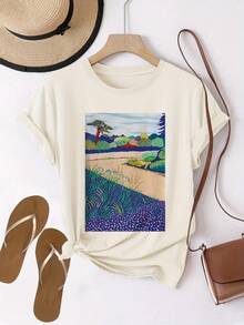 Women T-Shirts - Black - View 8